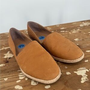 Franco Sarto Women's Tan Slip-On Loafers